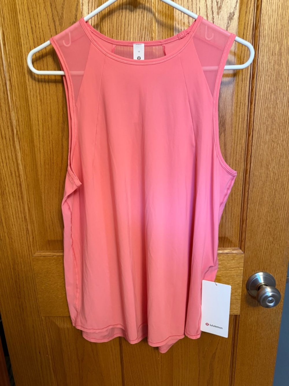 Lululemon Pink Sculpt Tank - Size 10 - NWT